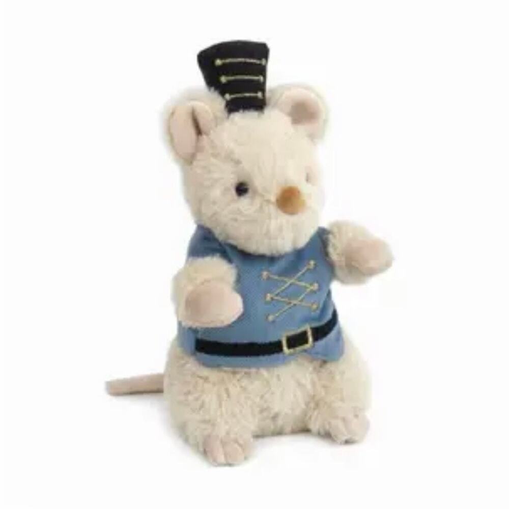 NEW Mon Ami Toy Soldier Mouse in Blue Plush, NWT